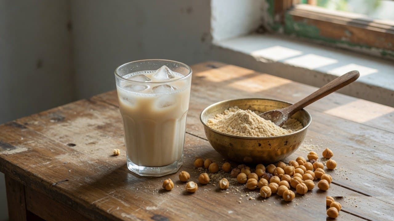 Sattu protein: 20g per 100g, 8g a glass