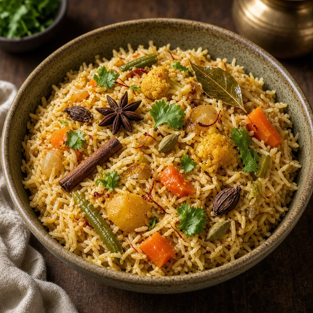 Aromatic Veg Yakhni Pulao