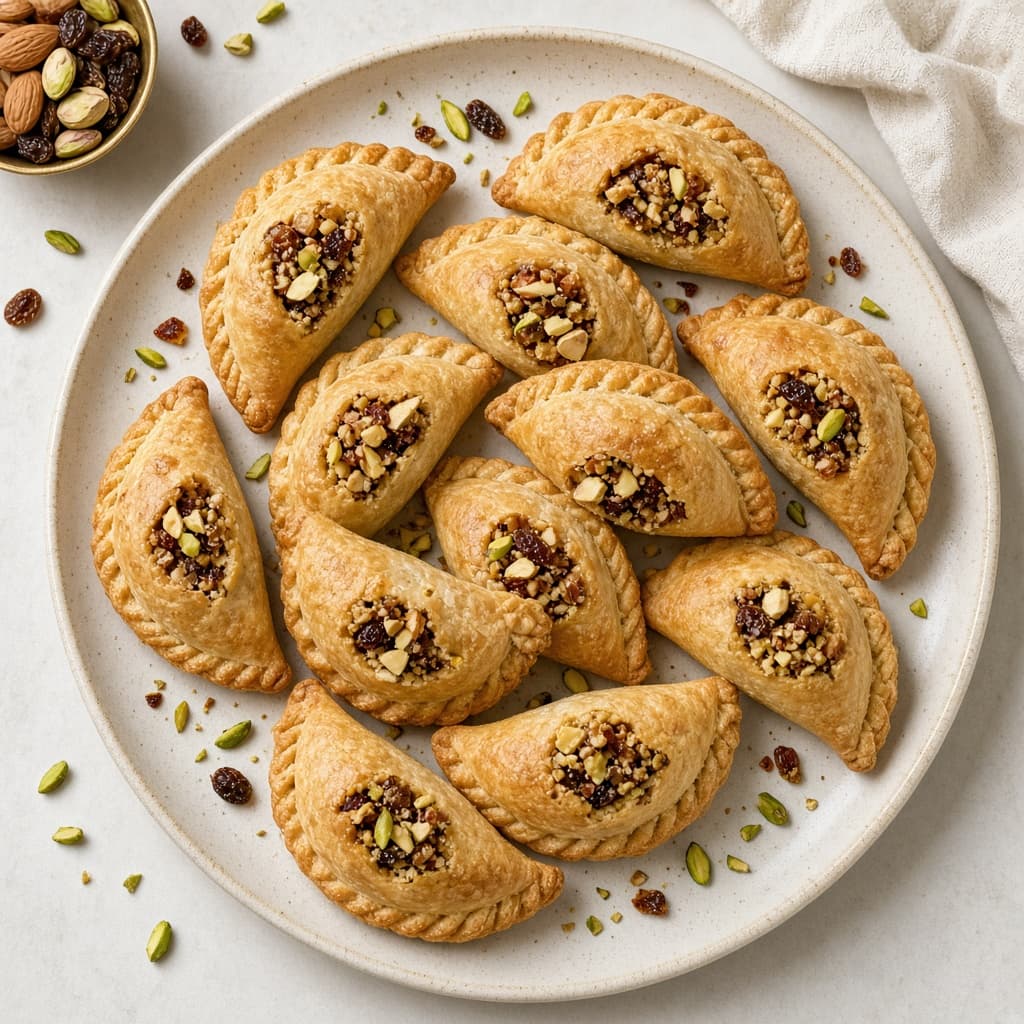 Baked Dry Fruit Karanji