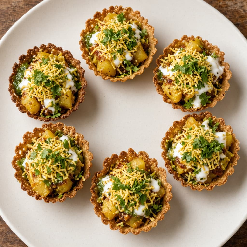 Baked Katori Tokri Chaat