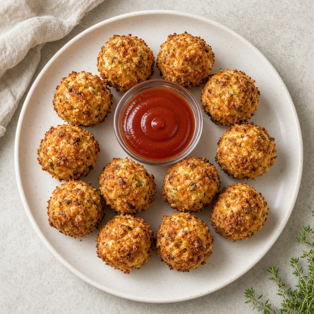 Baked Veg Cheese Balls