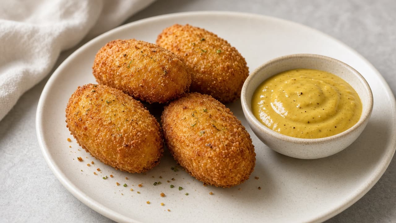 Bengali Aloo Chop Baked