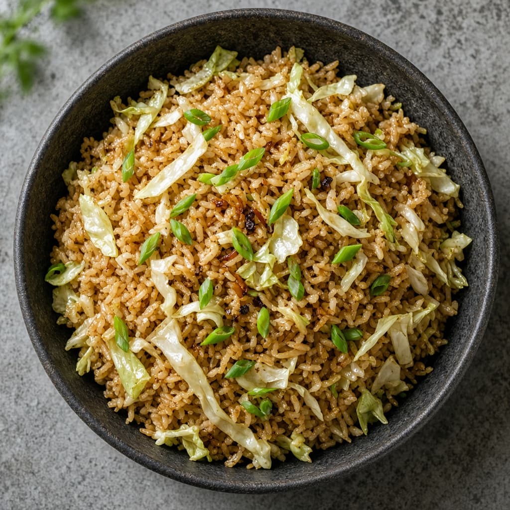Cabbage Veg Fried Rice
