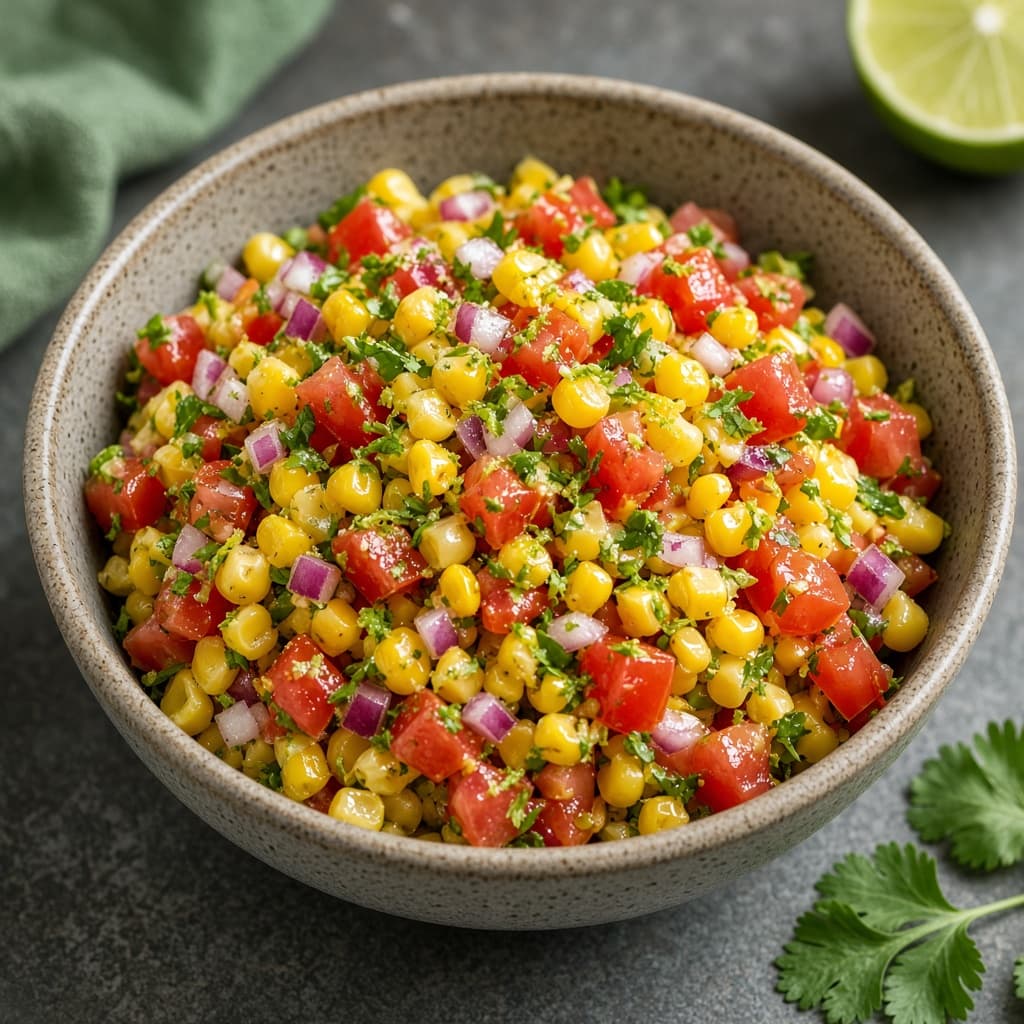 Chunky Sweet Corn Salsa