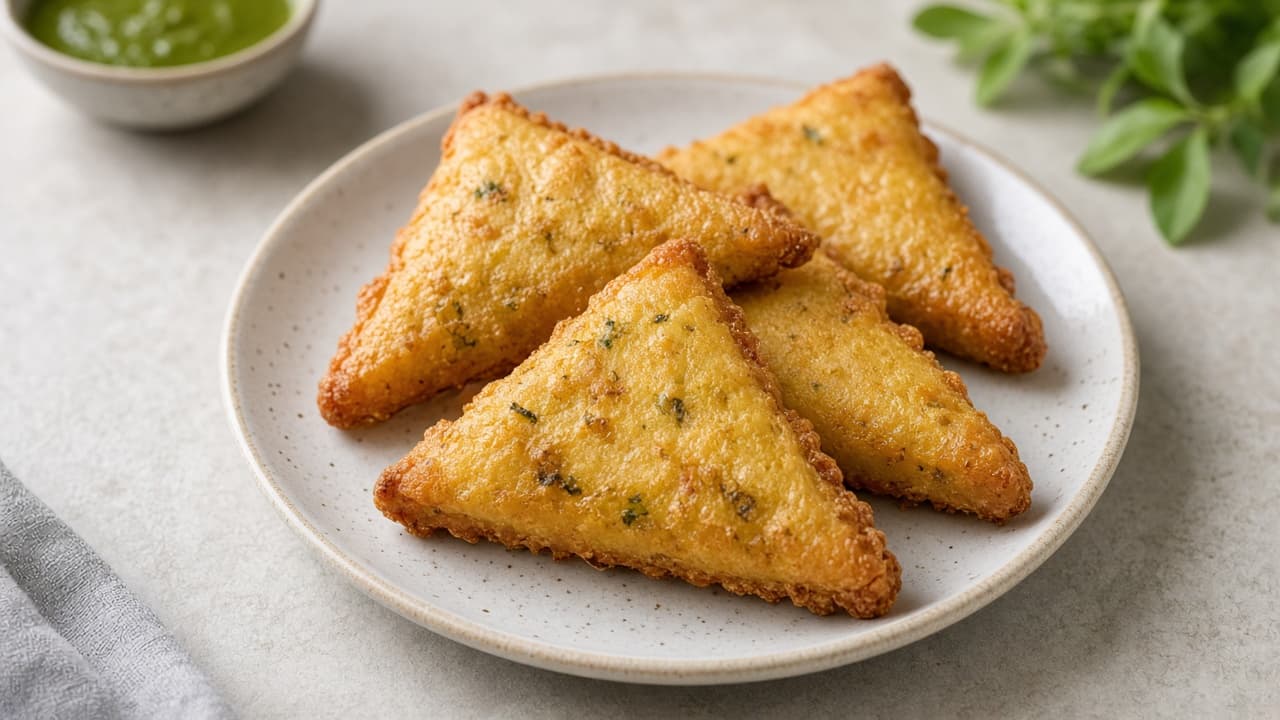 Classic Bread Pakora Slices