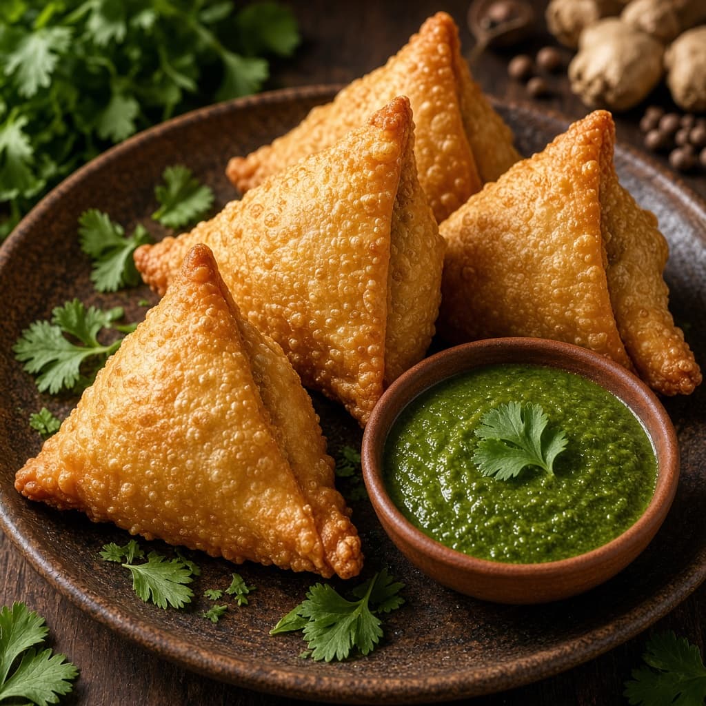Classic Punjabi Aloo Samosa