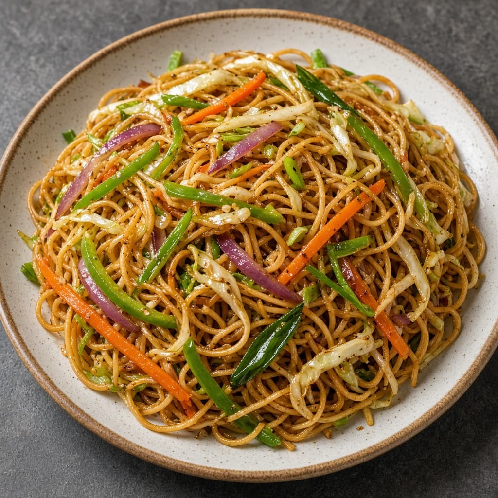 Classic Veg Hakka Noodles