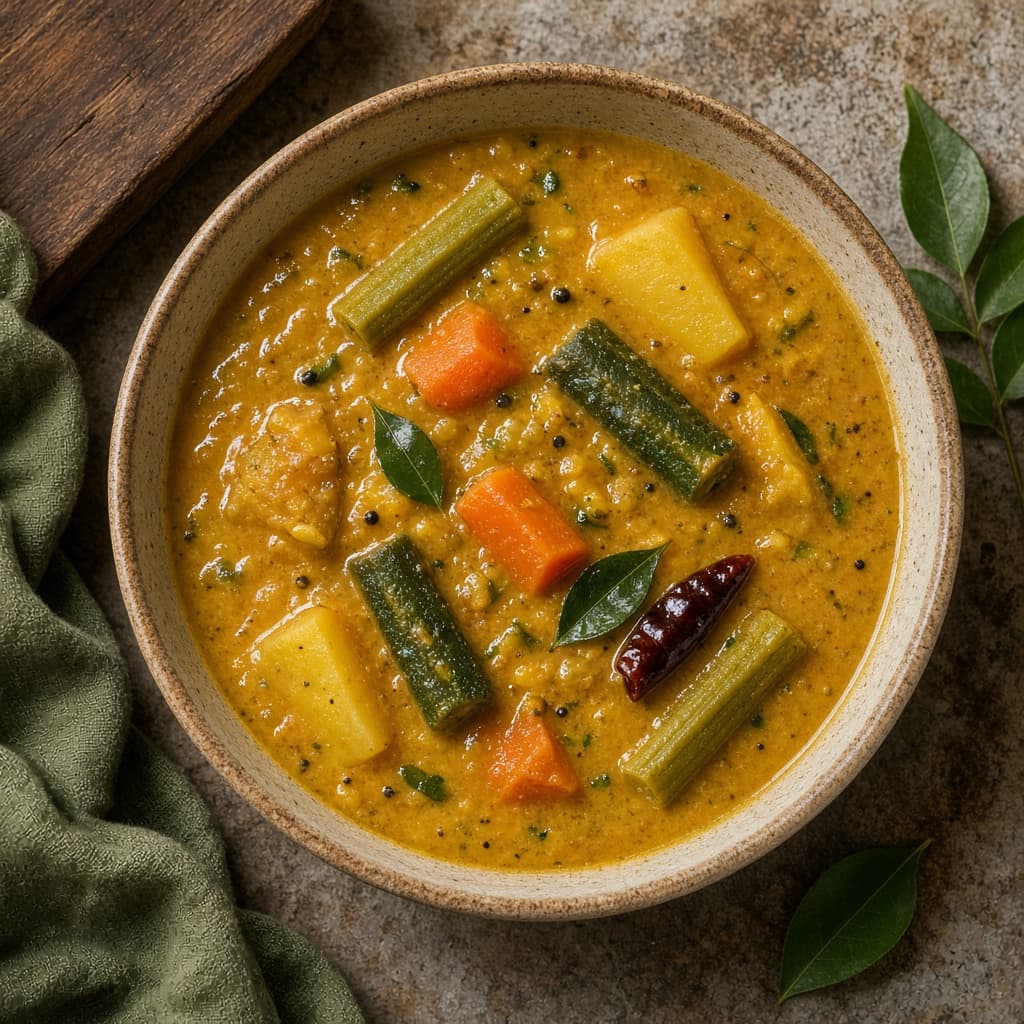 Coconut Kerala Style Sambar