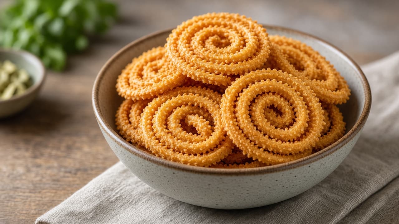 Crispy Butter Murukku