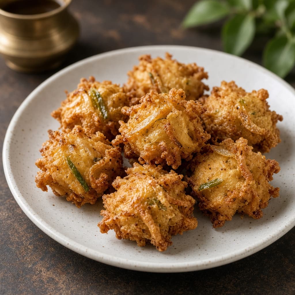 Crispy Kerala Ulli Onion Vada