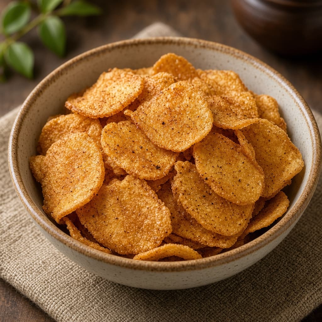 Crispy Suran Yam Chips