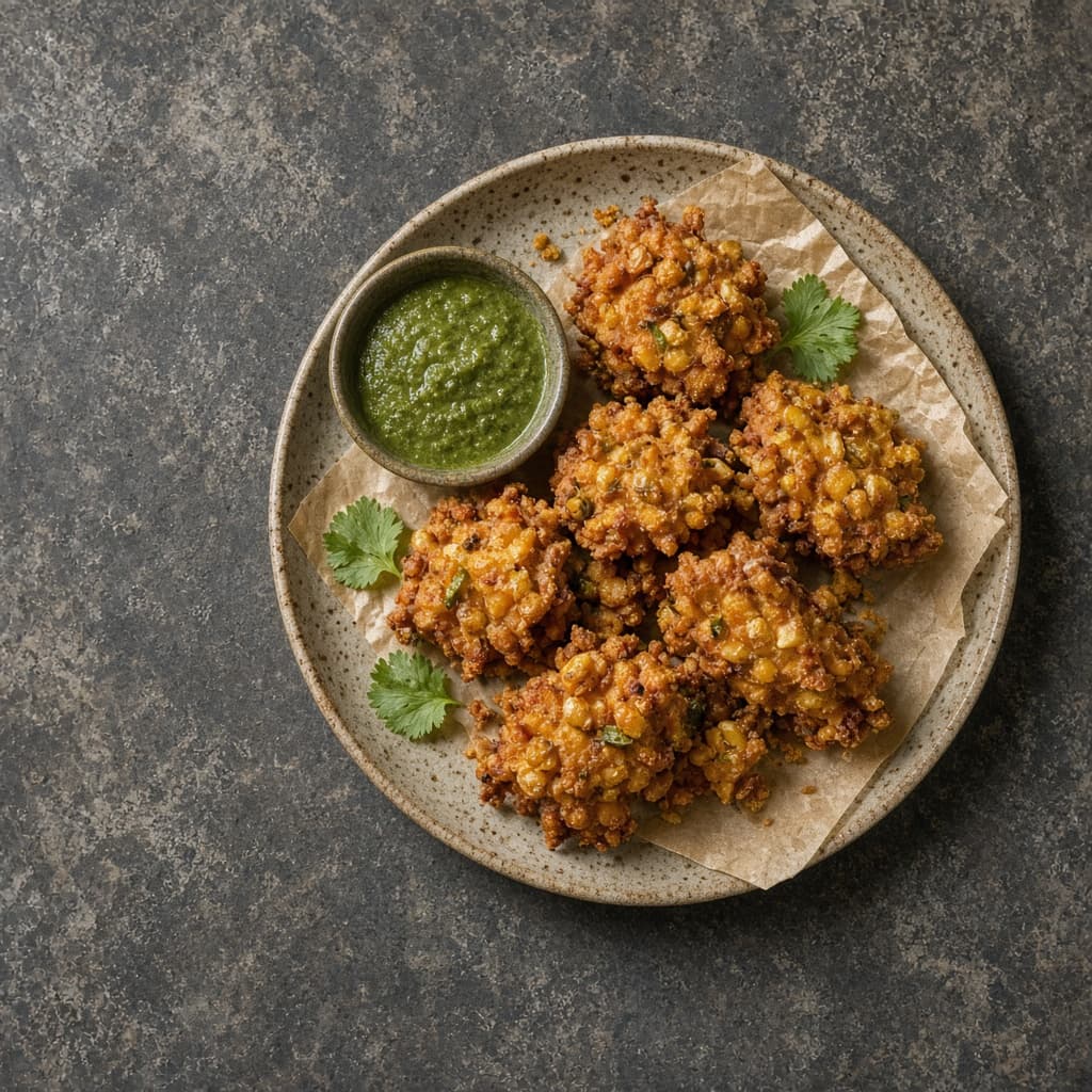 Crispy Sweet Corn Pakoda