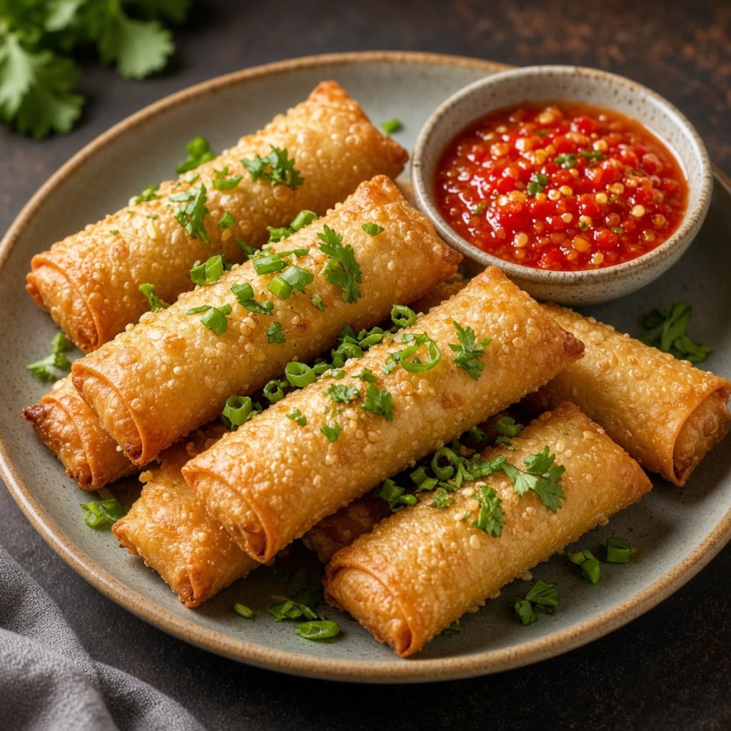 Crispy Veg Spring Rolls