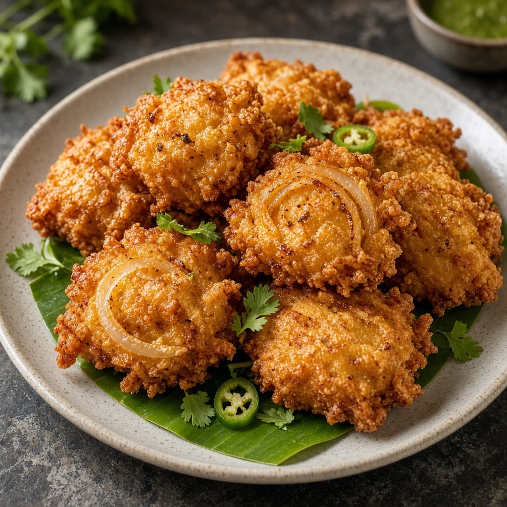 Crispy Vengaya Onion Bajji