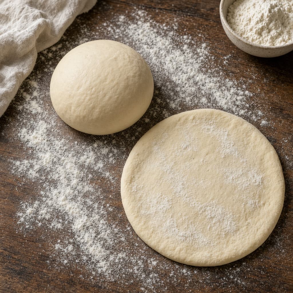 Easy No Yeast Pizza Dough