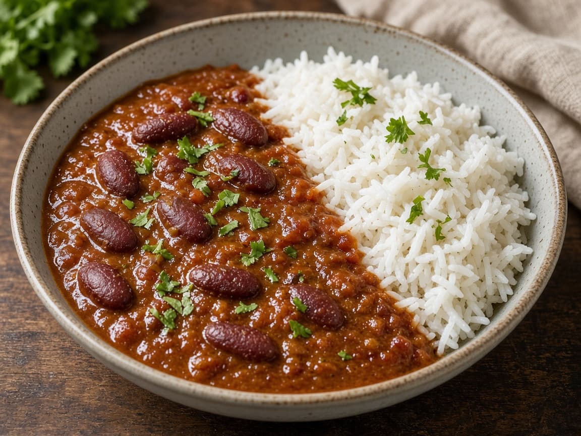 Easy One Pot Rajma Chawal