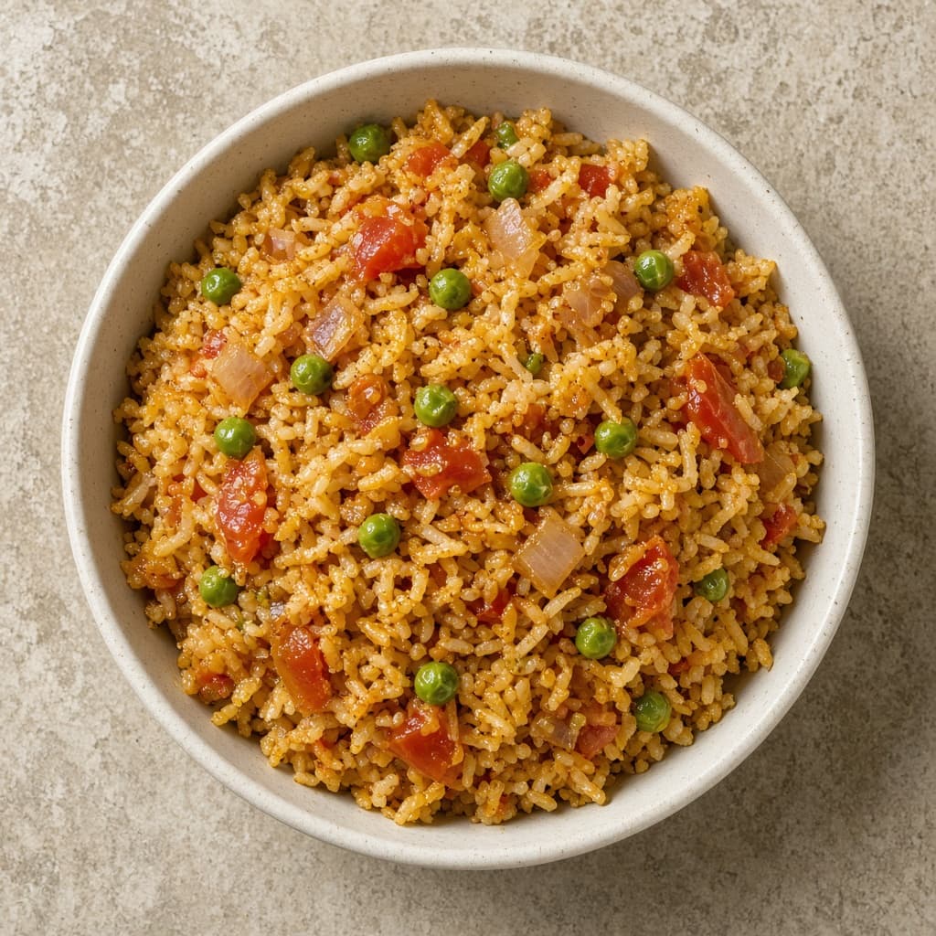 Everyday Spiced Masala Rice