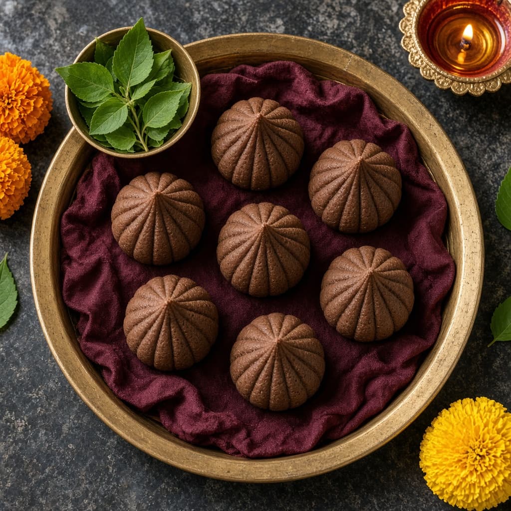 Festive Chocolate Modak