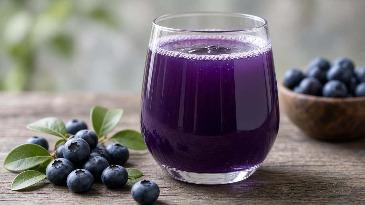 Fresh Blueberry Juice