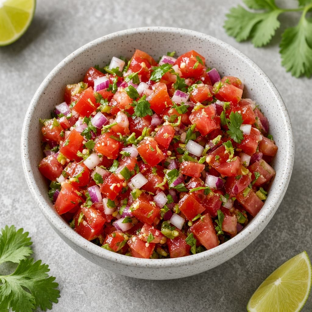 Fresh Chunky Tomato Salsa