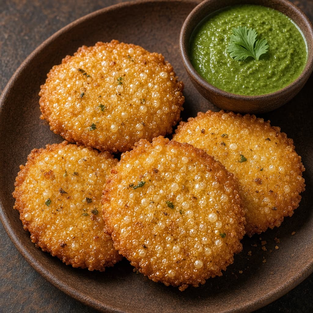Golden Sabudana Vada Fasting