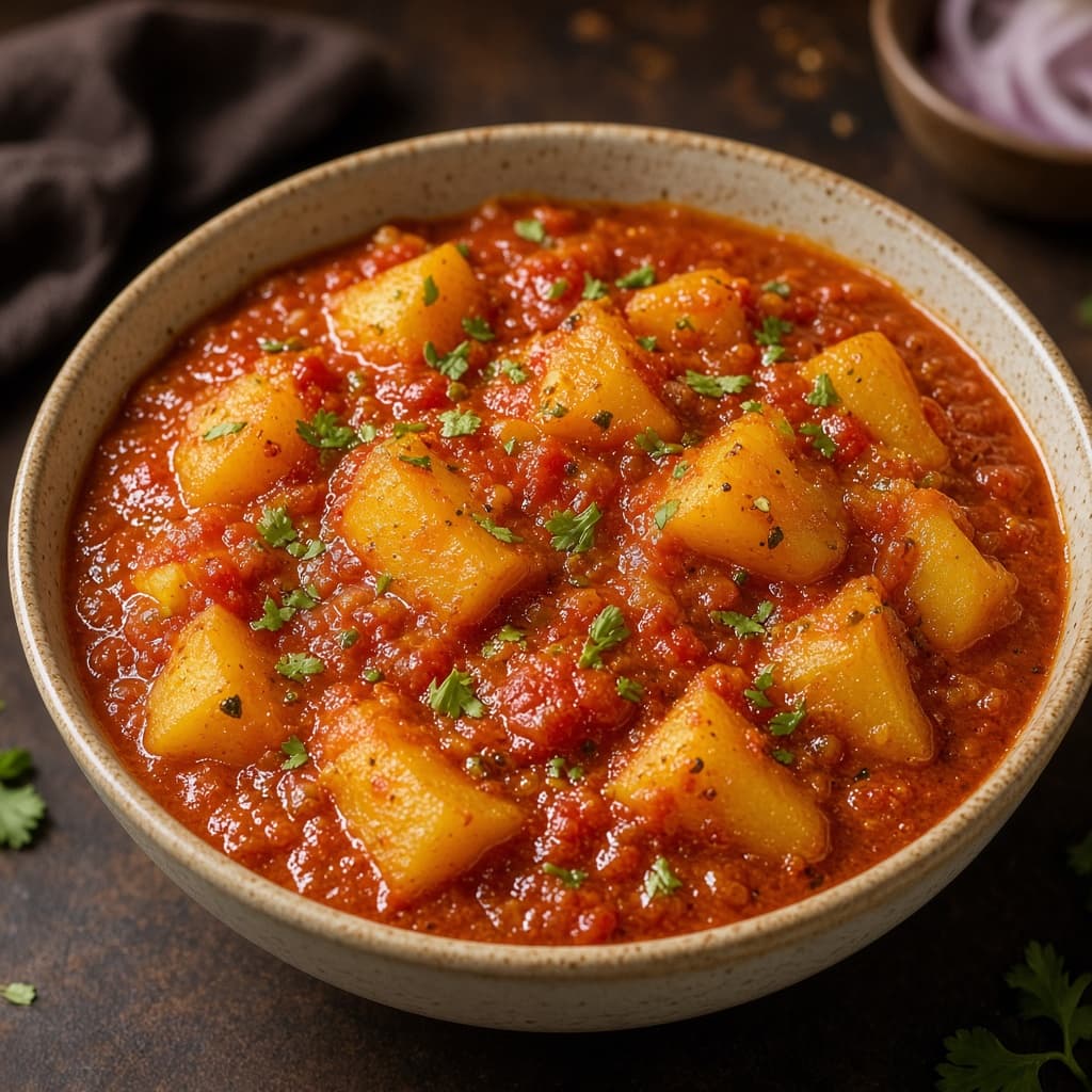 Home Style Indian Aloo Curry