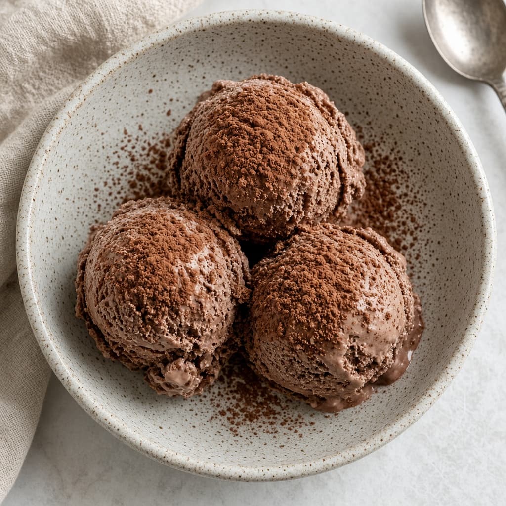 Homemade Chocolate Ice Cream