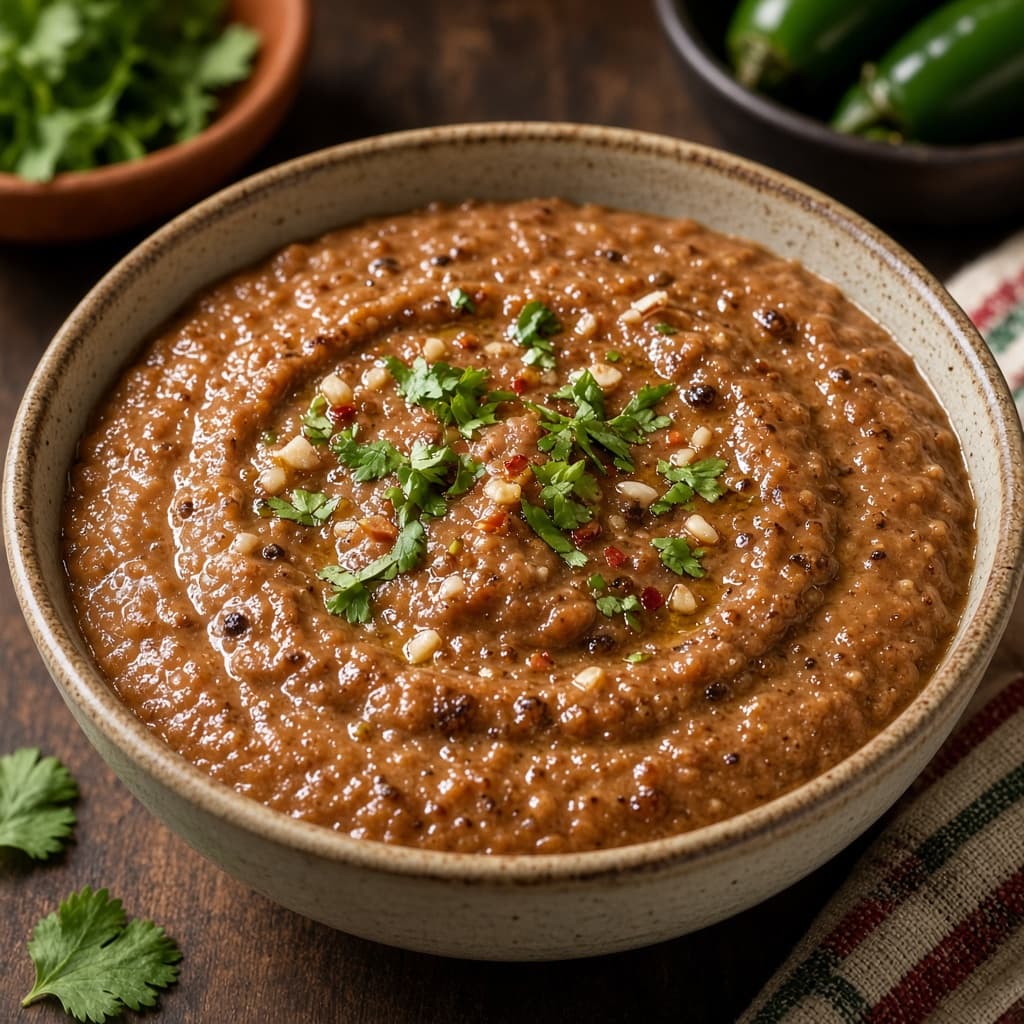 Homemade Smoky Refried Beans