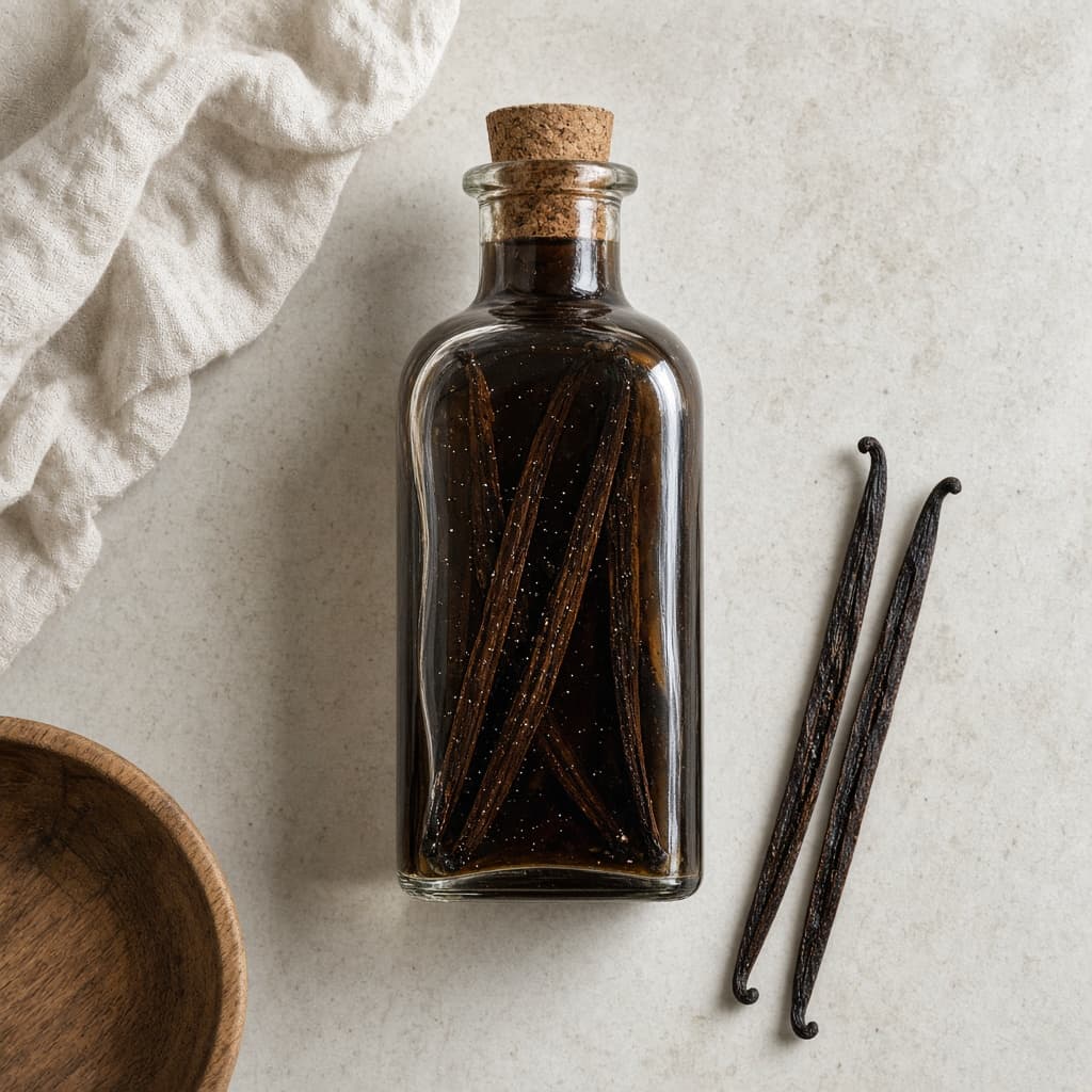 Homemade Vanilla Bean Extract