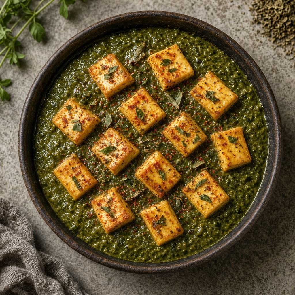 Kashmiri Methi Chaman Paneer