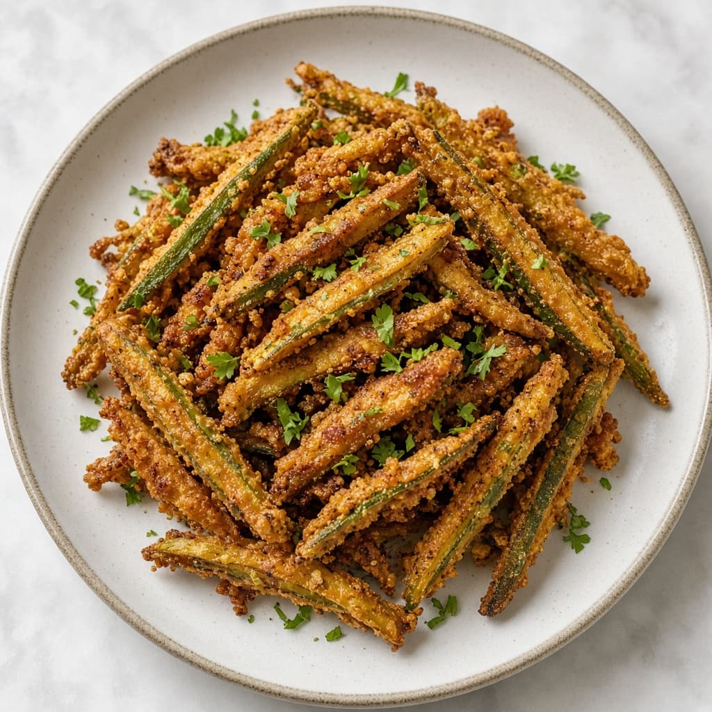 Kurkuri Crispy Bhindi Fry