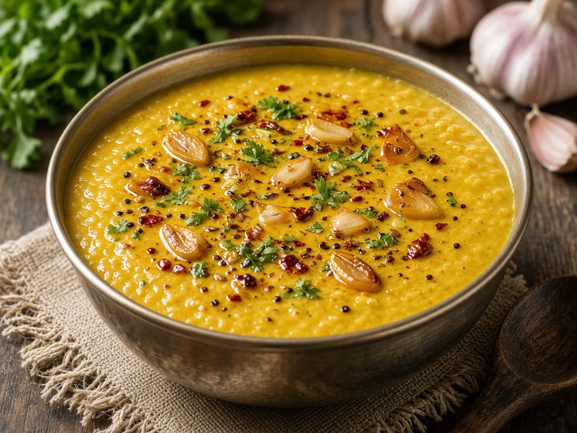 Lasooni Garlic Dal Tadka