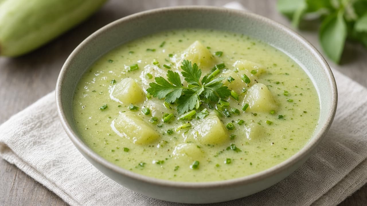 Light Lauki Bottle Gourd Soup