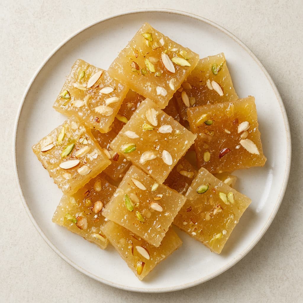 Lighter Bombay Karachi Halwa