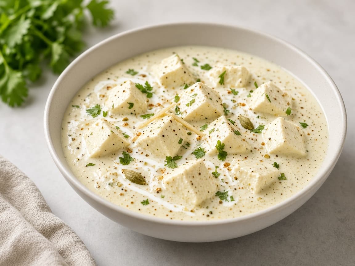 Lighter Malai Paneer