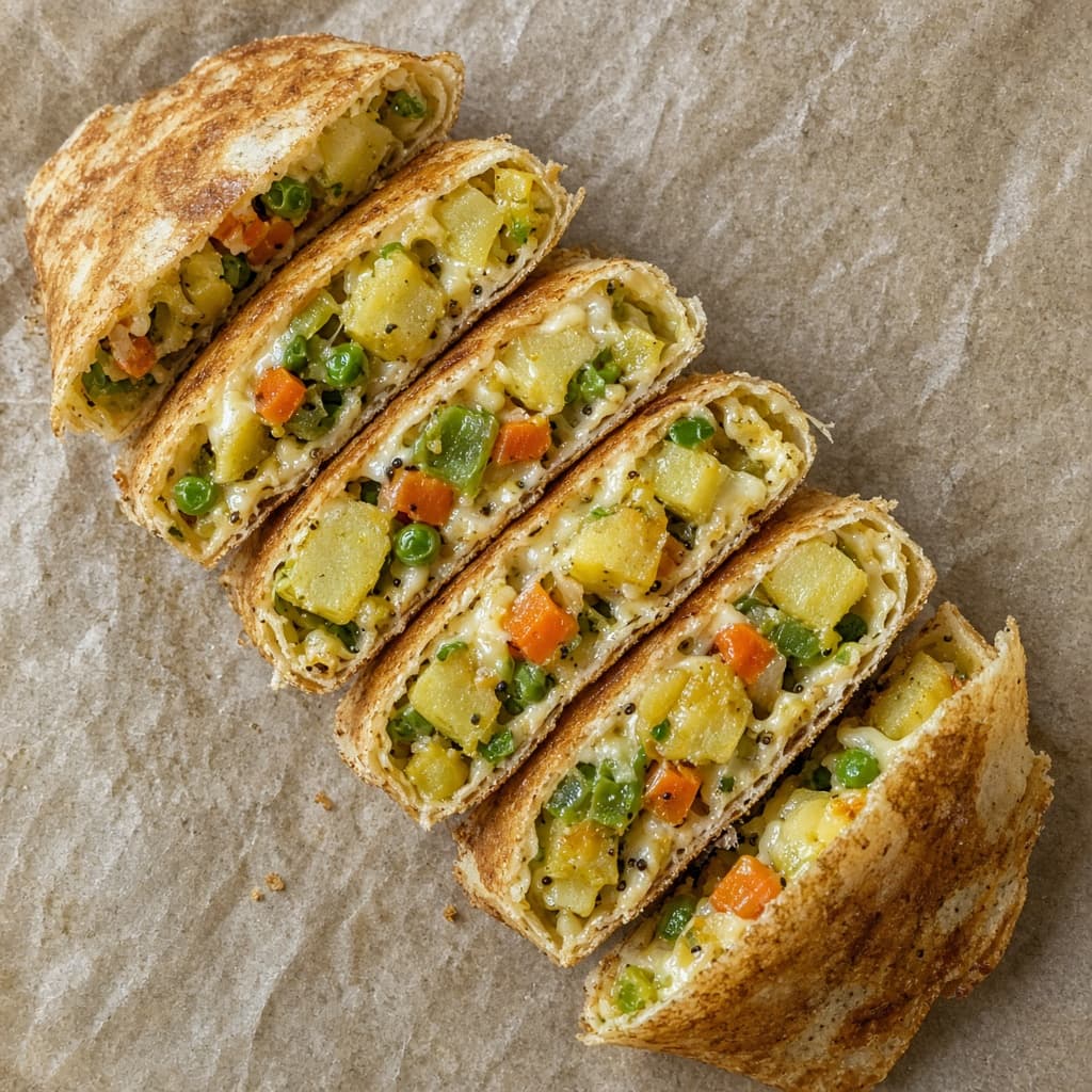 Mumbai Jini Dosa Roll