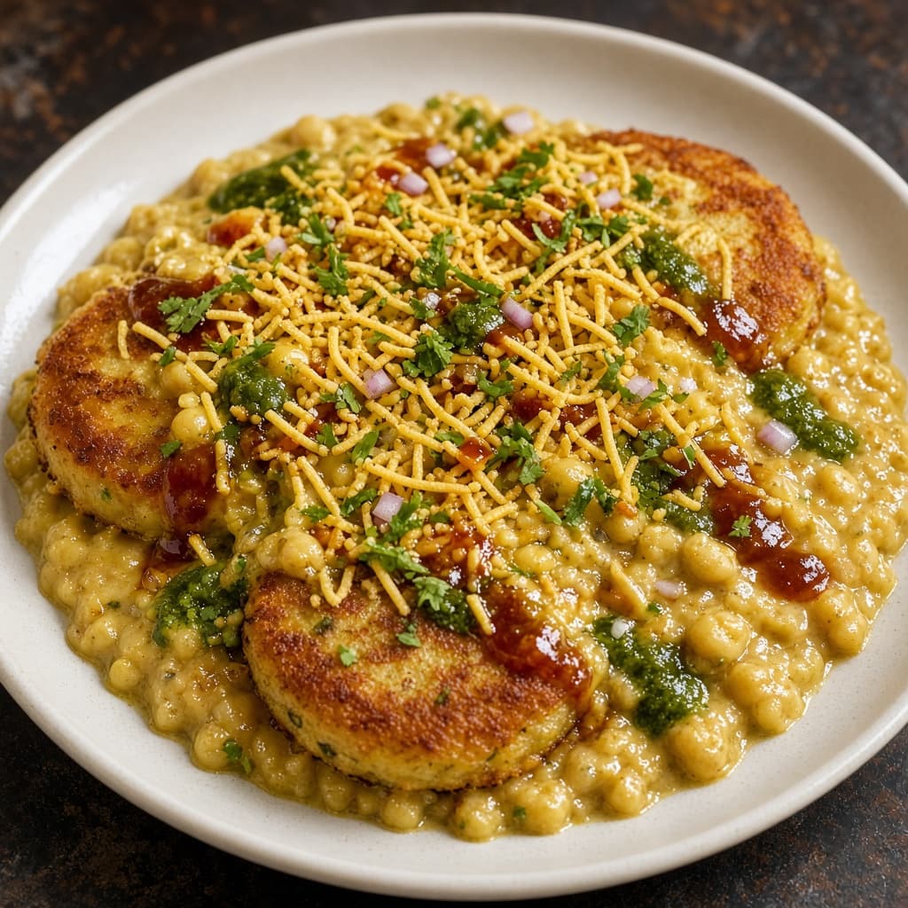 Mumbai Street Ragda Pattice