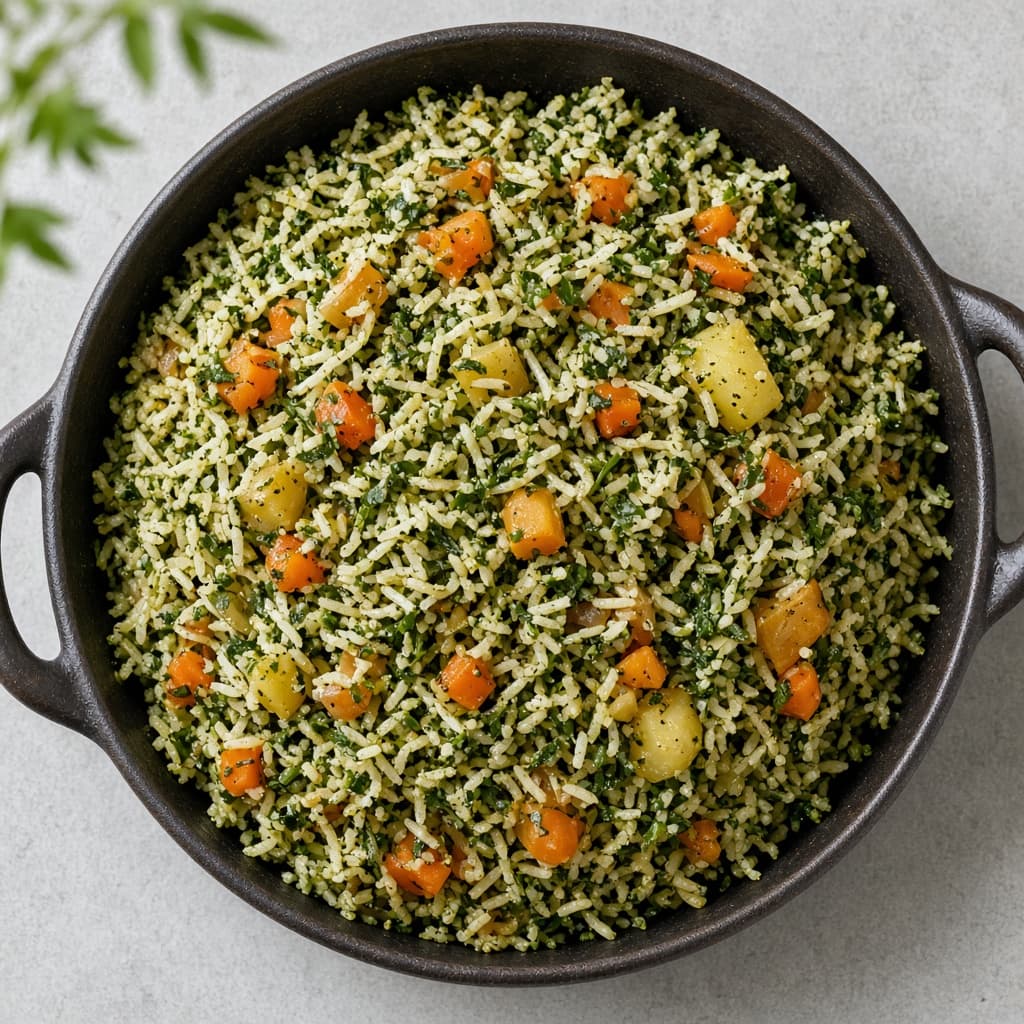 One-Pot Methi Pulao Rice