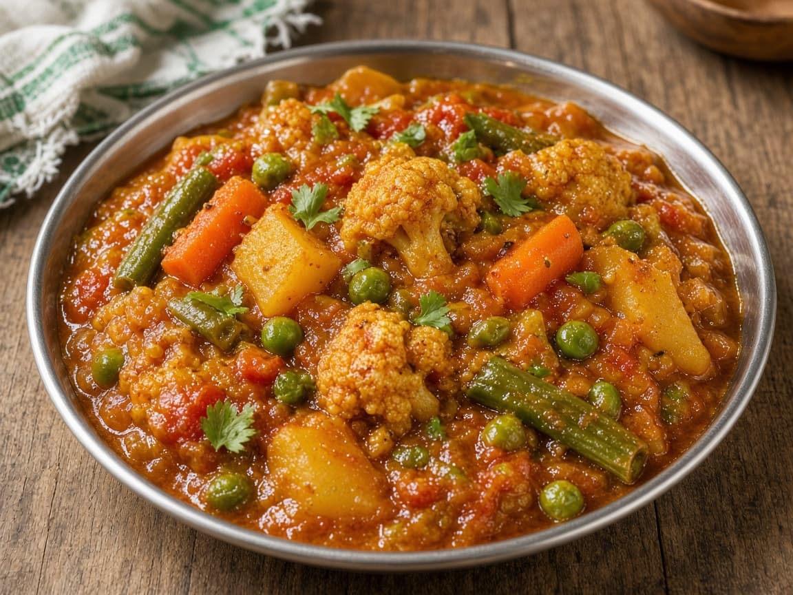 One Pot North Indian Mix Veg