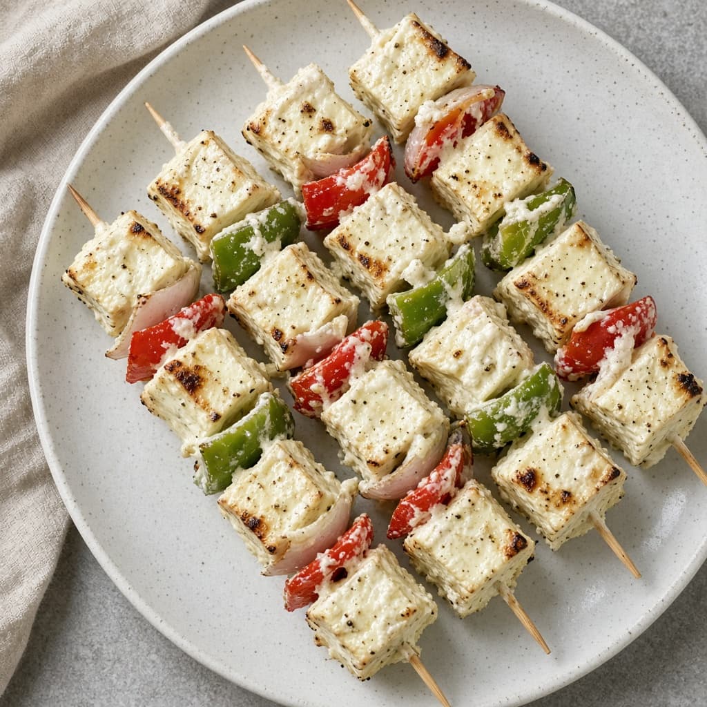 Oven Malai Paneer Tikka