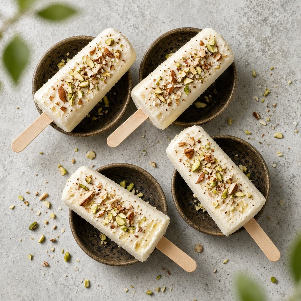 Rich Malai Kulfi Pops