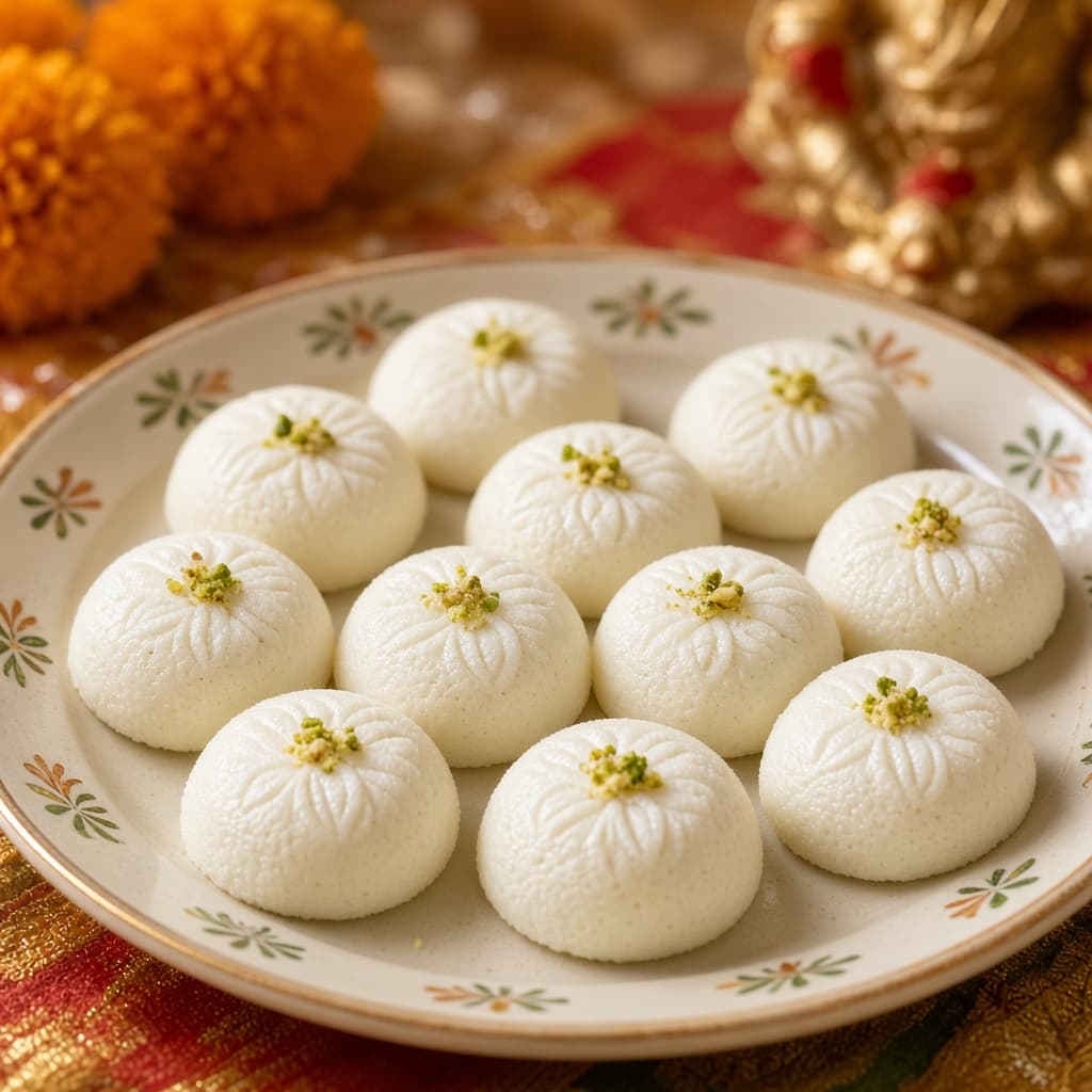 Soft Bengali Chenna Sandesh
