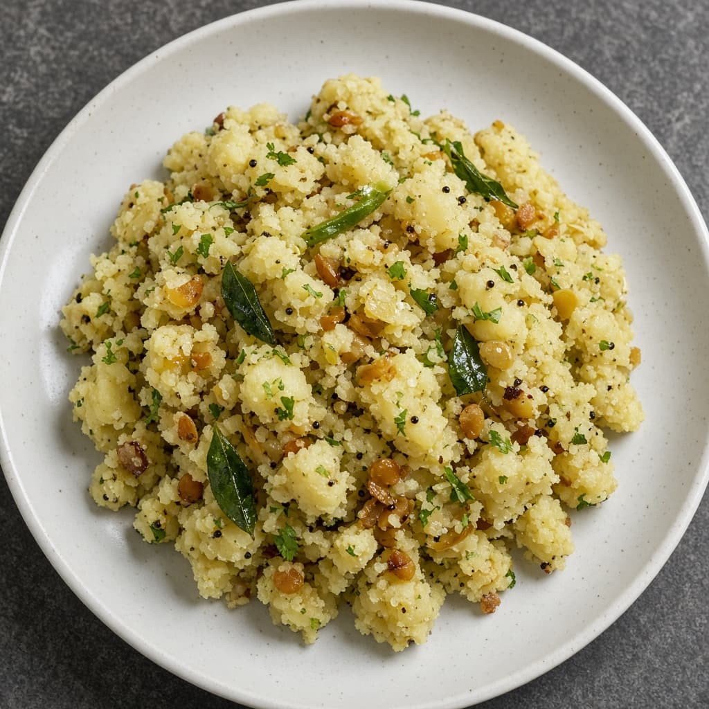 South Indian Potato Podimas