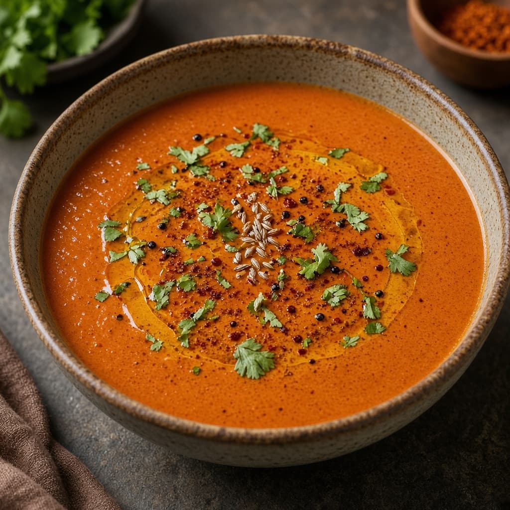 Spiced Indian Tomato Shorba