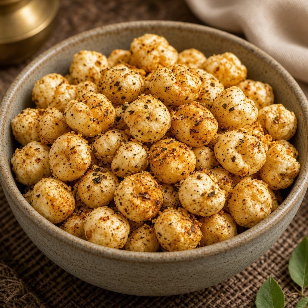 Spiced Roasted Foxnut Makhana