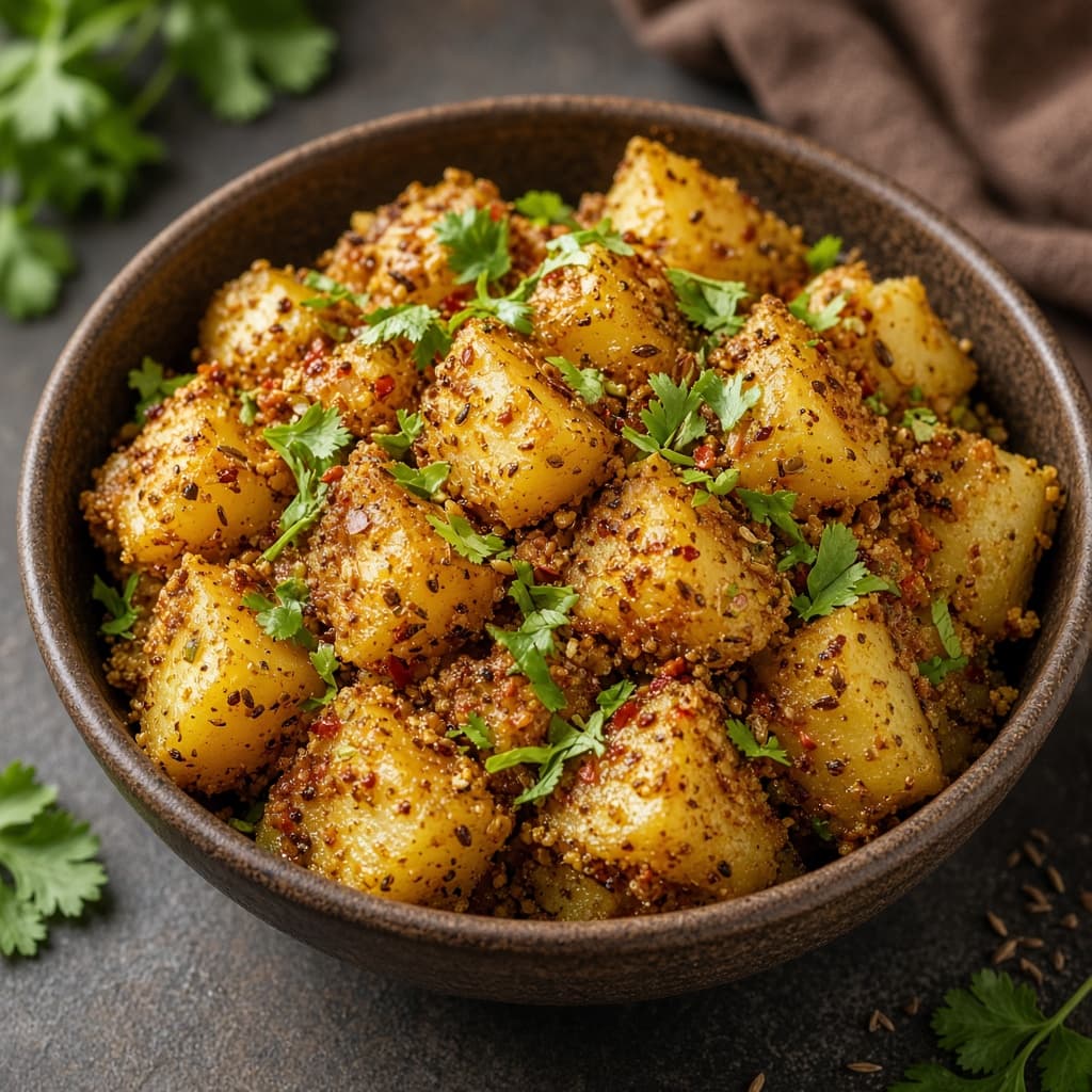 Spiced Vrat Wale Sendha Aloo