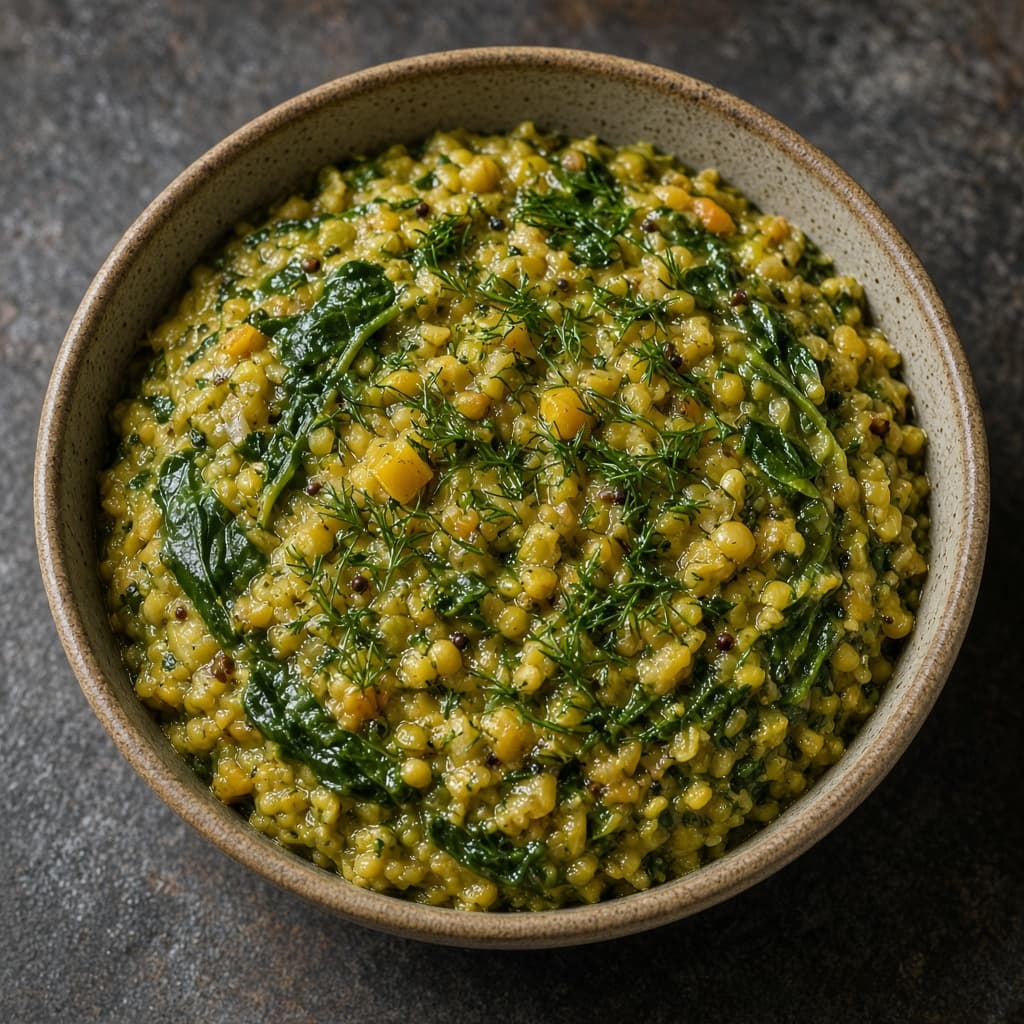Suva Dill Moong Dal Sabzi