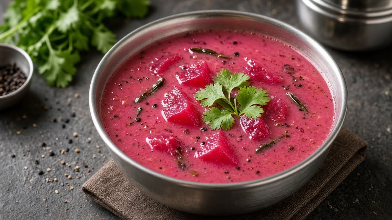 Tangy Beetroot Rasam