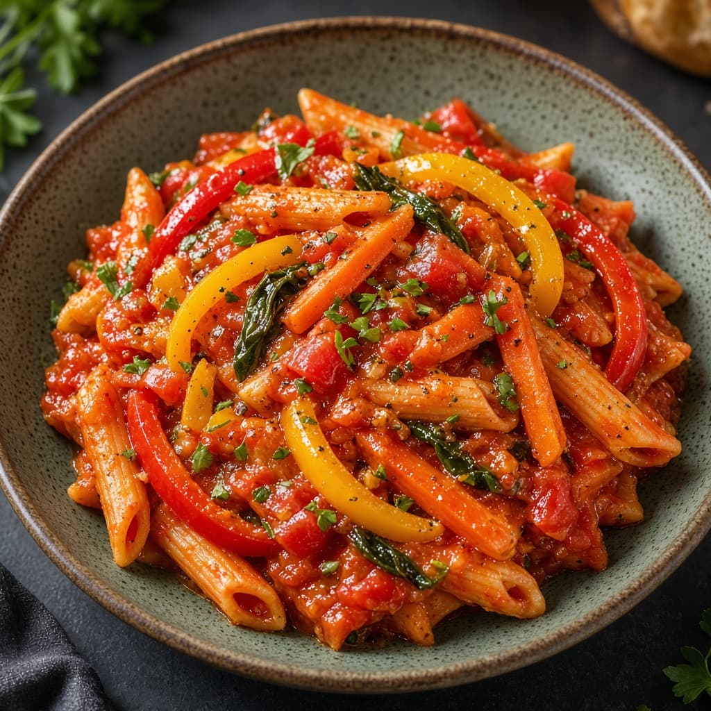 Veggie Red Sauce Pasta