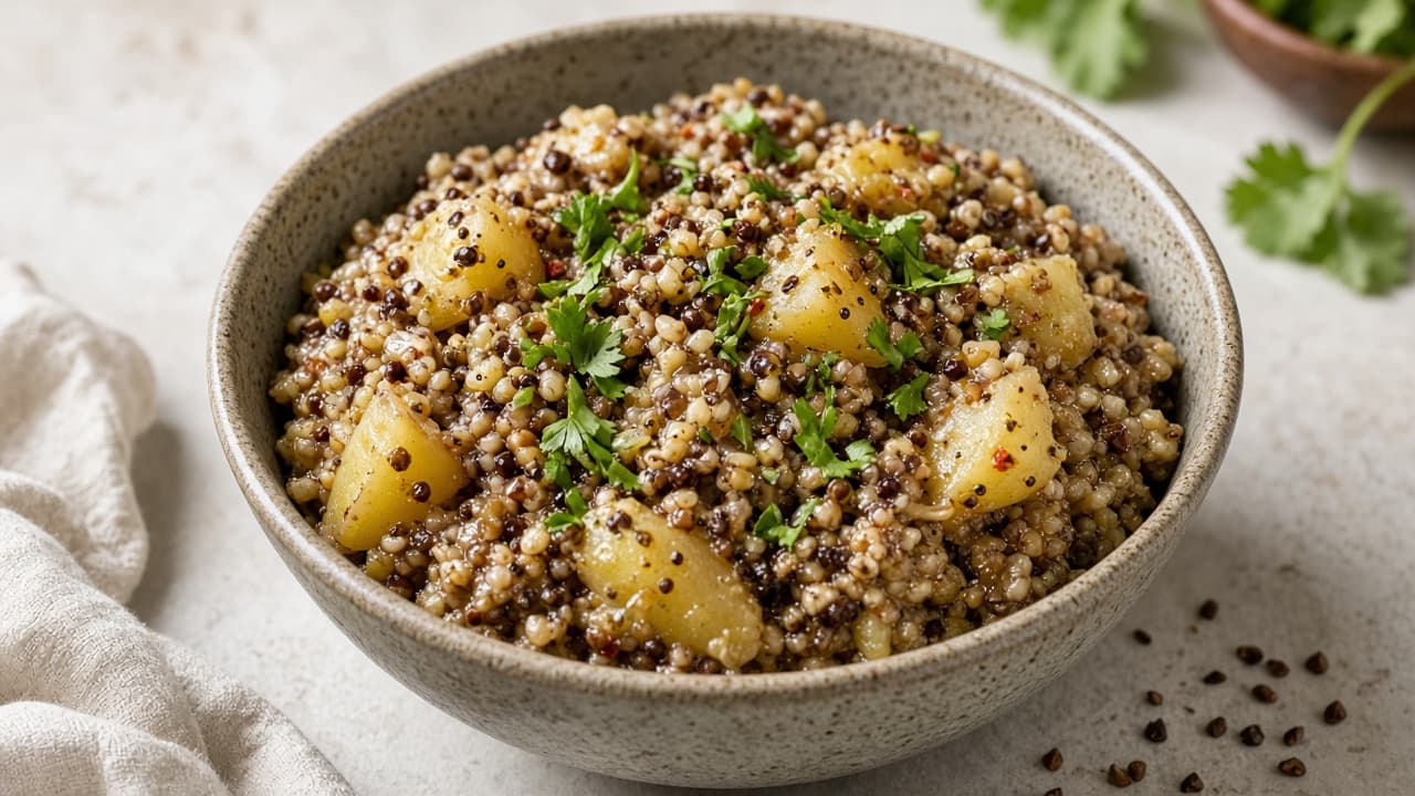 Vrat Kuttu Buckwheat Khichdi